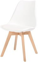 Krzesło do jadalni DSW DAW Eames BOLONIA - białe z poduszką