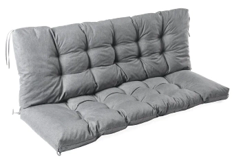 Gruba poduszka na huśtawkę 180/60/60 - szara